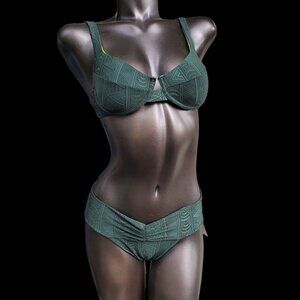 Brazilian Bikini - dark green